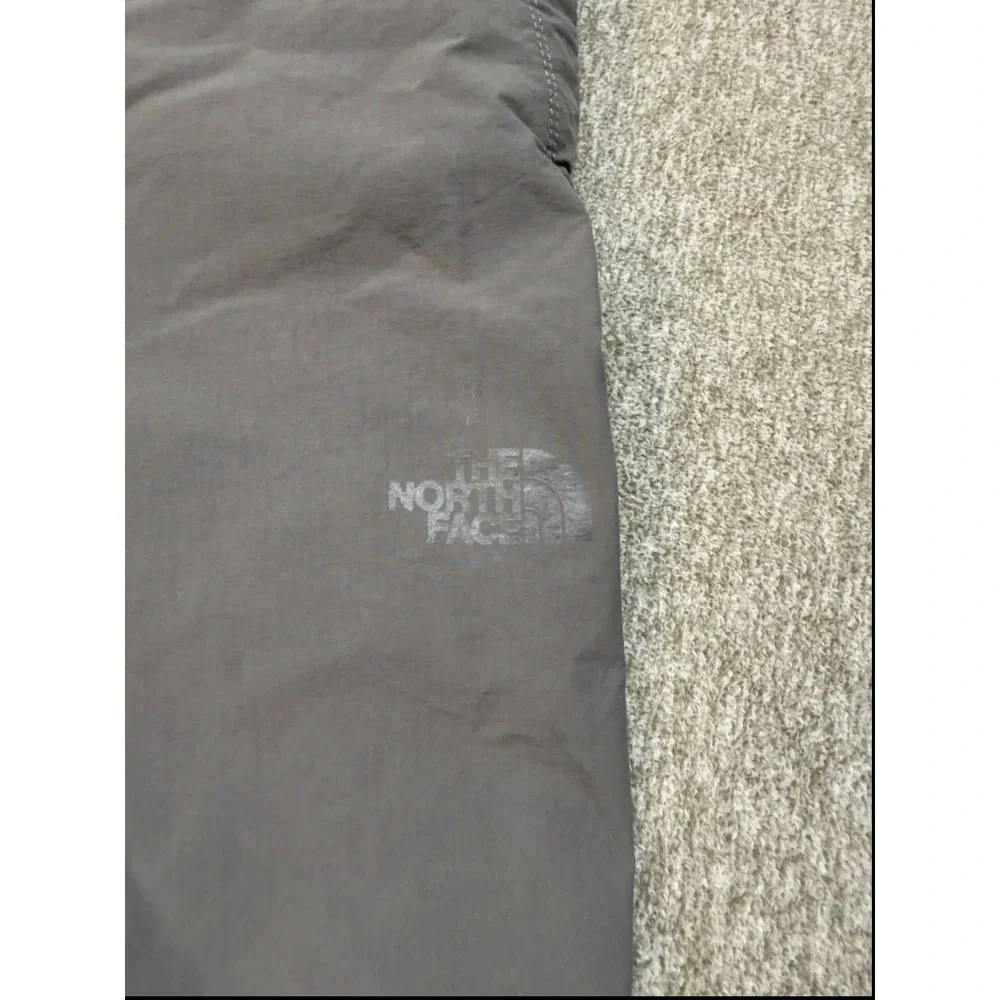 The North Face Mens Gray Hiking Pants Integrated Belt Straight Leg Size 38 Reg